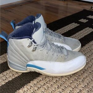 Jordan 12 Retro Grey University Blue